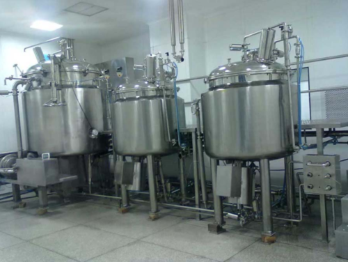 Ointment manufacturing plant