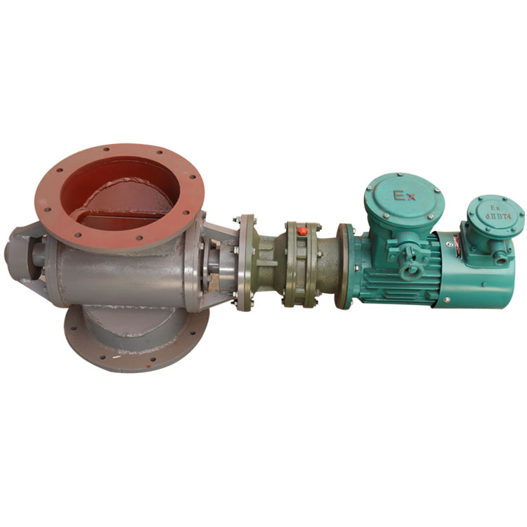 Rotary air lock valve