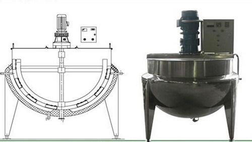 Steam Jacketed Starch Paste Kettle