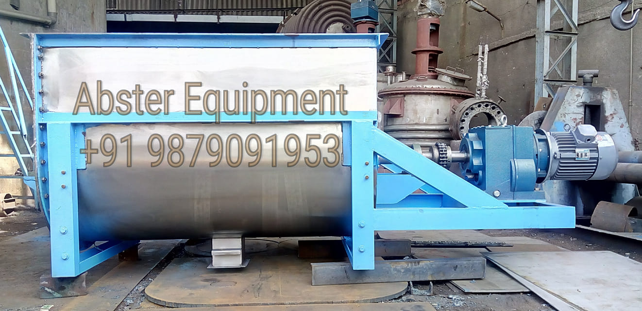 Heavy Type Horizontal Ribbon Mixer